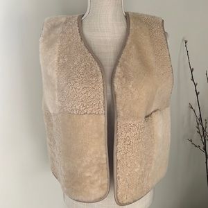 Milena Silvano shearling Moon vest